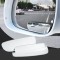 Bộ 2 gương cầu lồi dạng chữ nhật xoay 360 độ gắn gương ô tô cao cấp
