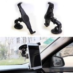 Giá đỡ, kẹp ipad, máy tính bảng xoay 360 độ trên ô tô tiện dụng