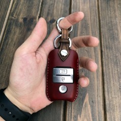 Bọc chìa khóa ô tô KIA, bao da chìa khóa KIA K2, K3, K4, K5, KX3, KX5 cao cấp B211