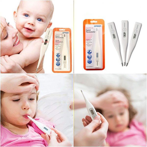 Nhiệt kế điện tử Omron chính hãng MC246 - Chính xác, an toàn, dễ sử dụng