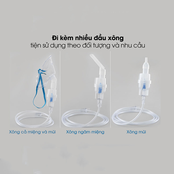 Máy xông khí dung mũi họng Microlife NEB200 chính hãng thiết kế nhỏ gọn, dễ sử dụng