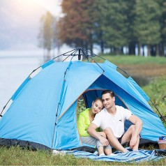 Lều cắm trại bật tự động cho 1-3 người, kích thước 2 x 1.5 x 1.2m hàng cao cấp