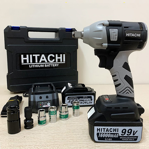Máy siết bu lông Hitachi 99V động cơ không chổi than mạnh mẽ