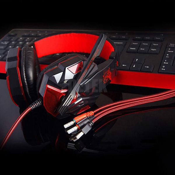 Tai nghe gaming SY830MV tích hợp mic + đèn LED cho PC