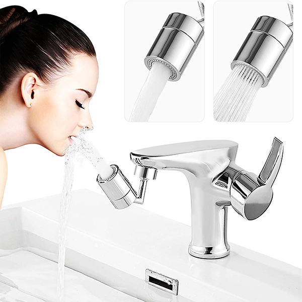Đầu vòi nước tăng áp OENON xoay 720 độ tạo bọt tiện ích T107