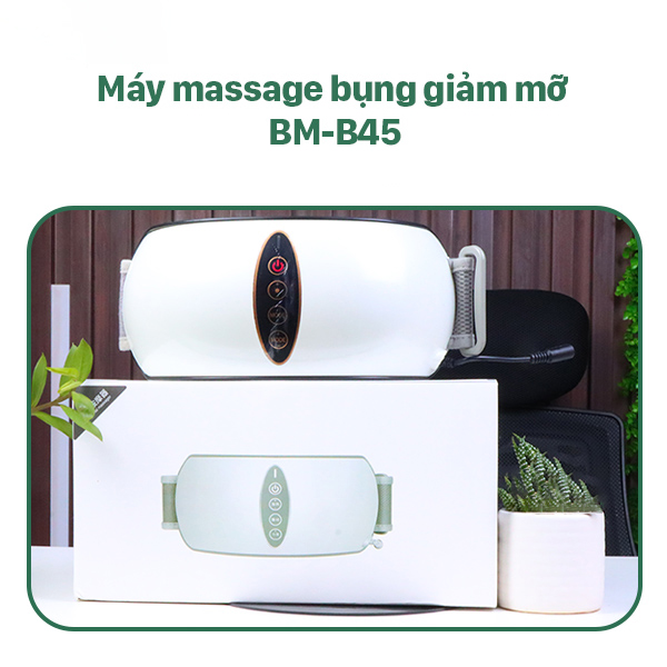 Máy massage bụng giảm mỡ BM-B45 chất liệu ABS an toàn, thân thiện với người dùng C146