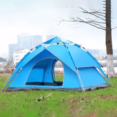 Lều cắm trại hai lớp cho 4-6 người tự bung cao cấp (KT 2.05*2.05*1.4m) K123